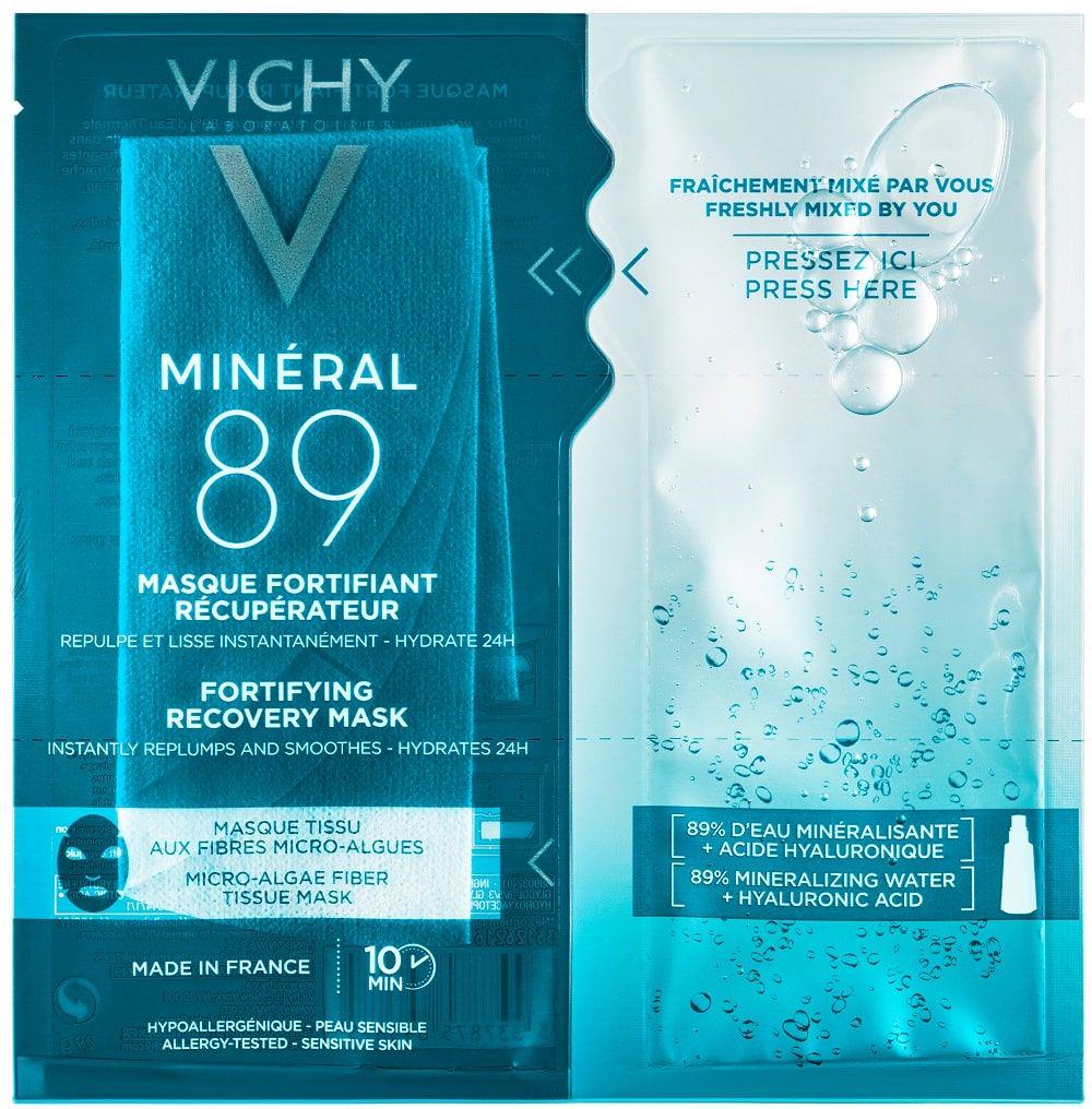 Экспресс-маска на тканевой основе Vichy Mineral 89 Fortifying Recovery Mask с микроводорослями (1453120025) Экспресс-маска на тканевой основе Vichy Mineral 89 Fortifying Recovery Mask с микроводорослями (1453120025)