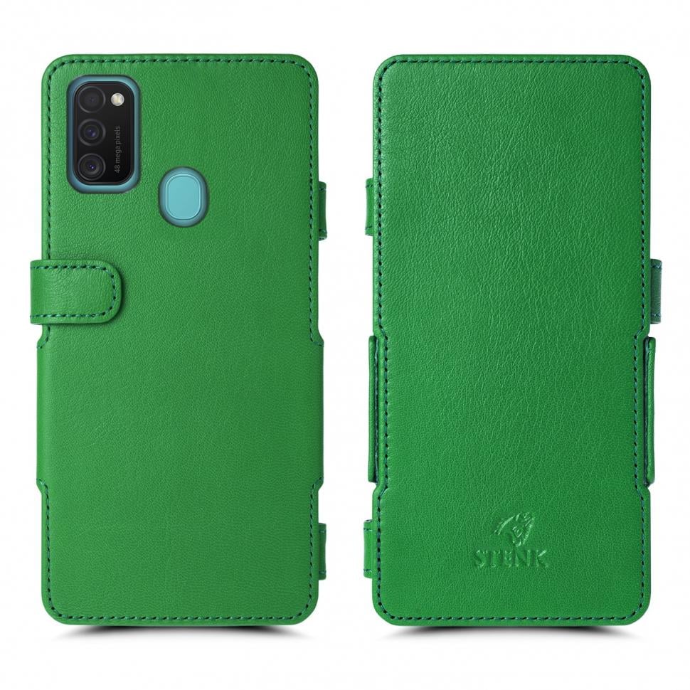 Чехол книжка Stenk Prime для Samsung Galaxy M21 Зеленый (65502) Чехол книжка Stenk Prime для Samsung Galaxy M21 Зеленый (65502)