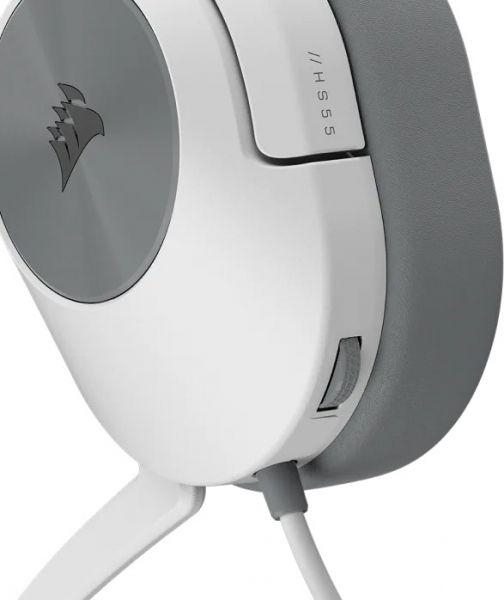 Навушники Corsair HS55 Surround Headset White (CA-9011266-EU) - фото 12