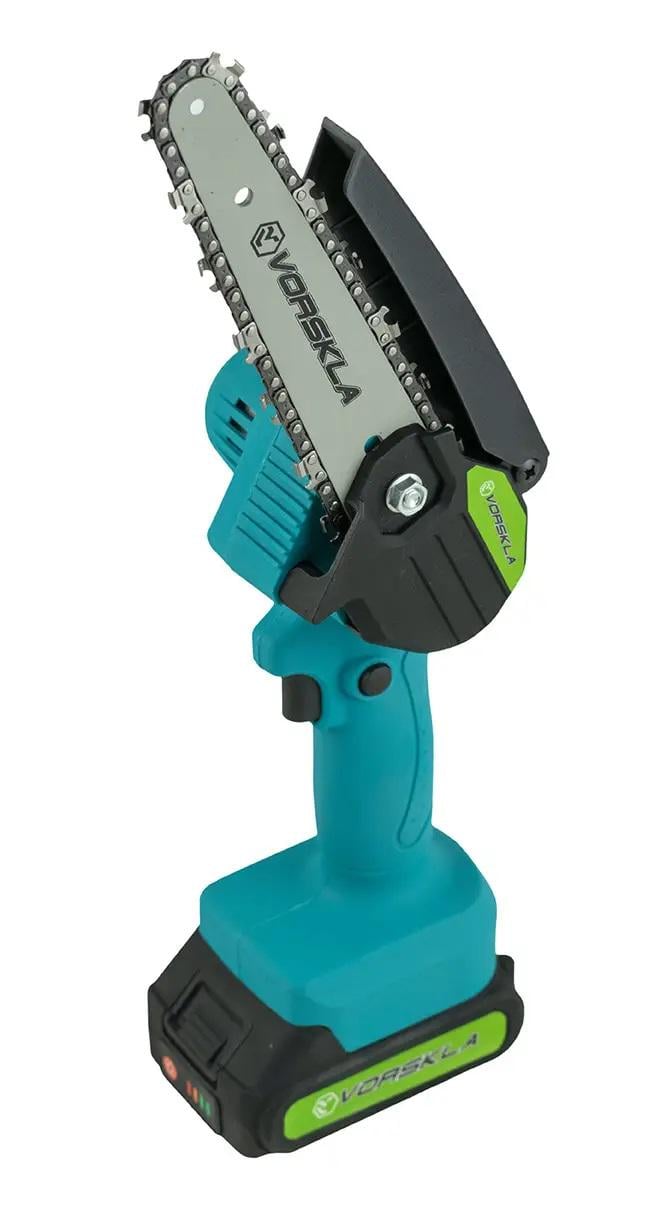 Ланцюгова пила акумуляторна VORSKLA ПМЗ 152/20 (0401013) Ланцюгова пила акумуляторна VORSKLA ПМЗ 152/20 (0401013)