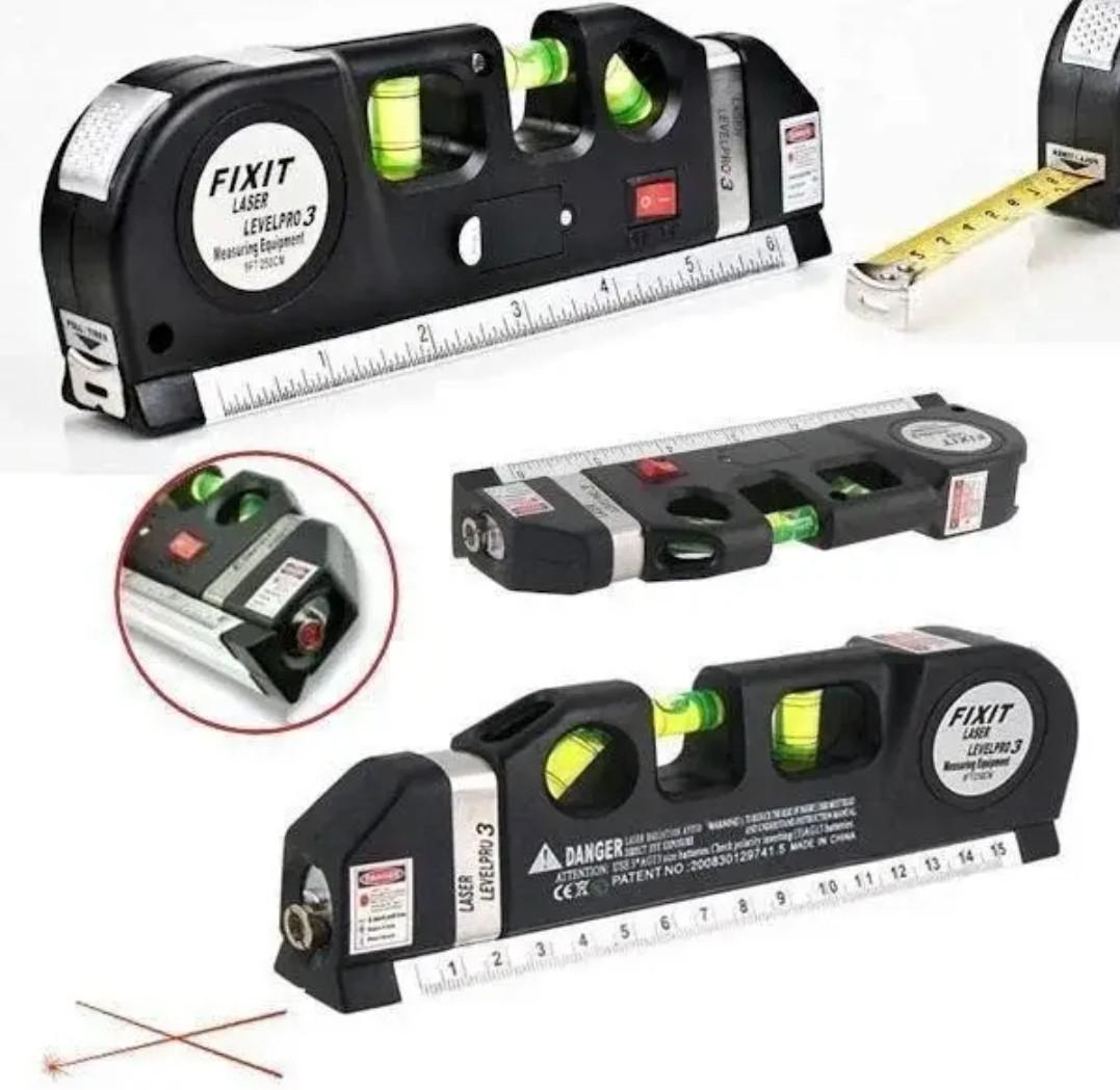 Рівень-рулетка лазерна Fixit Laser level PRO 3 - фото 2