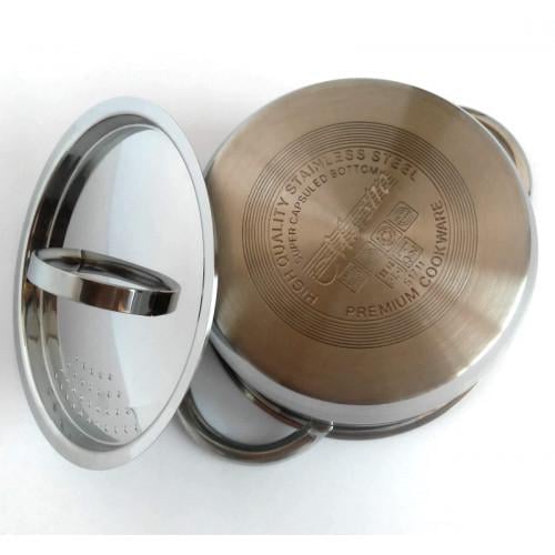 Каструля Maestro 3511-16 з кришкою 1,5 л (16255) - фото 2 Каструля Maestro 3511-16 з кришкою 1,5 л (16255) - фото 2