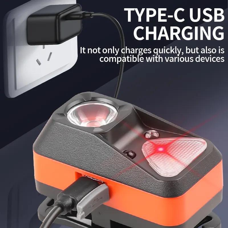 Ліхтар налобний W-18-XPG+6SMD white/red Motion Sensor 1x14500 - фото 8 Ліхтар налобний W-18-XPG+6SMD white/red Motion Sensor 1x14500 - фото 8