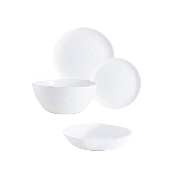 Cервіз столовий Luminarc Ammonite White 19 пр. (MLM-P9103)
