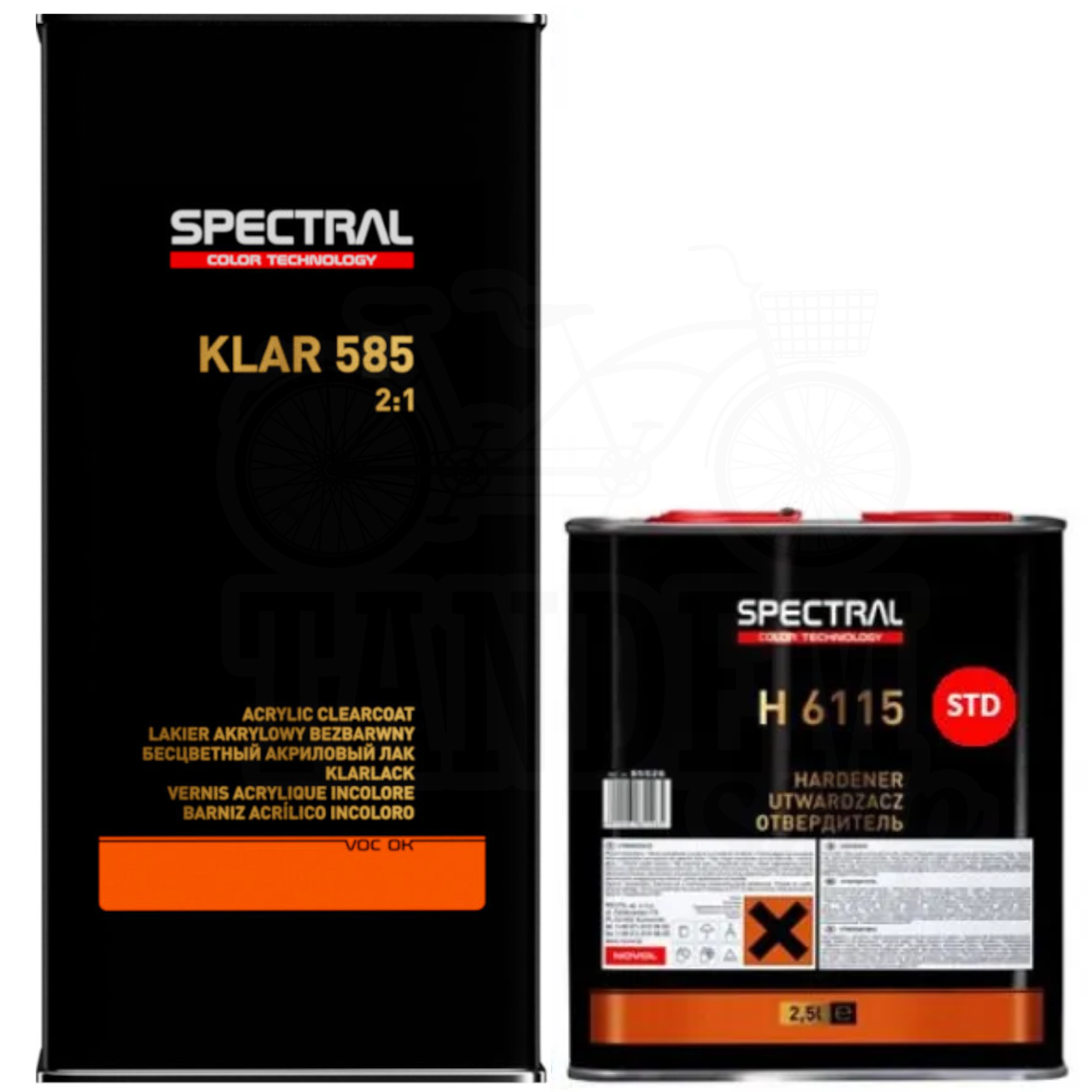 Лак акриловый Spectral Klar 585 VHS 7,5л Лак акриловый Spectral Klar 585 VHS 7,5л