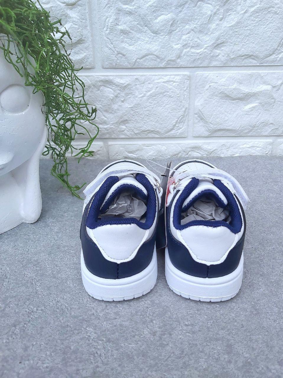 Кроссовки для мальчика 1231 р. 21 13,3 см Бело-синий (1231) - фото 3