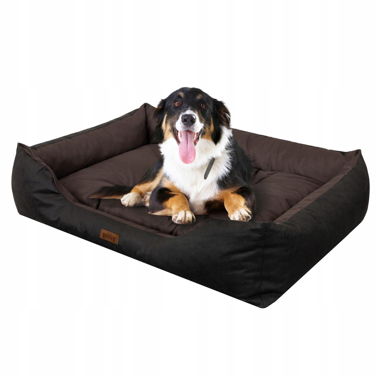 Лежак для большой собаки DOGGY JOY XXL 114x84 см Коричневый (2605801449) Лежак для большой собаки DOGGY JOY XXL 114x84 см Коричневый (2605801449)