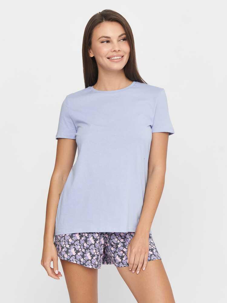 Футболка C & A 84771/2129923x45 женская S Голубой (184984)