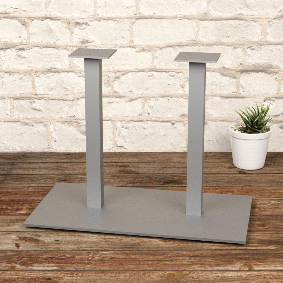 Опора для стола Юлия лайт дабл Арекс 800х500 мм Серый (19419221) Опора для стола Юлия лайт дабл Арекс 800х500 мм Серый (19419221)