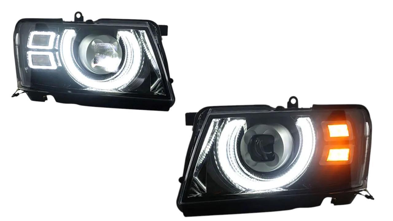 Автомобильные фары передние Nissan Patrol Y61 2004-2008 (2876880018)
