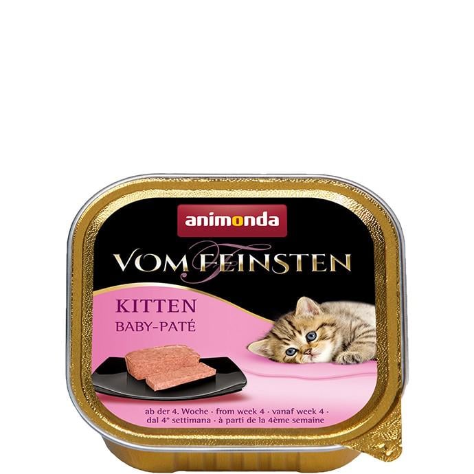 Паштет для котят Animonda Vom Feinsten Kitten Baby Paté от 4-х недель 100 г (4017721832076)