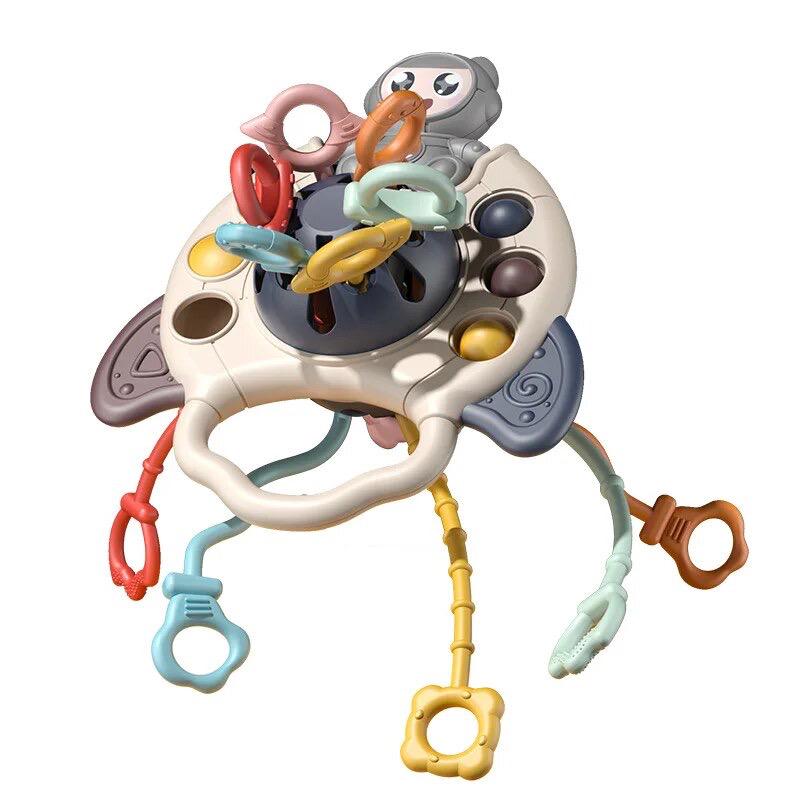 Брязкальце тактильне Happy Pull 5в1 (DN-YD750-10)