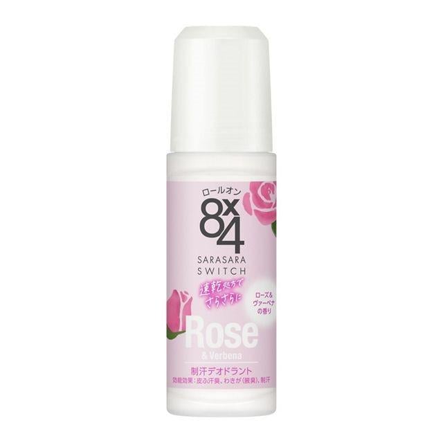 Роликовый дезодорант-антиперспирант Kao Biore 8x4 Deodorant Roll-On роза и вербена 45 мл Роликовый дезодорант-антиперспирант Kao Biore 8x4 Deodorant Roll-On роза и вербена 45 мл