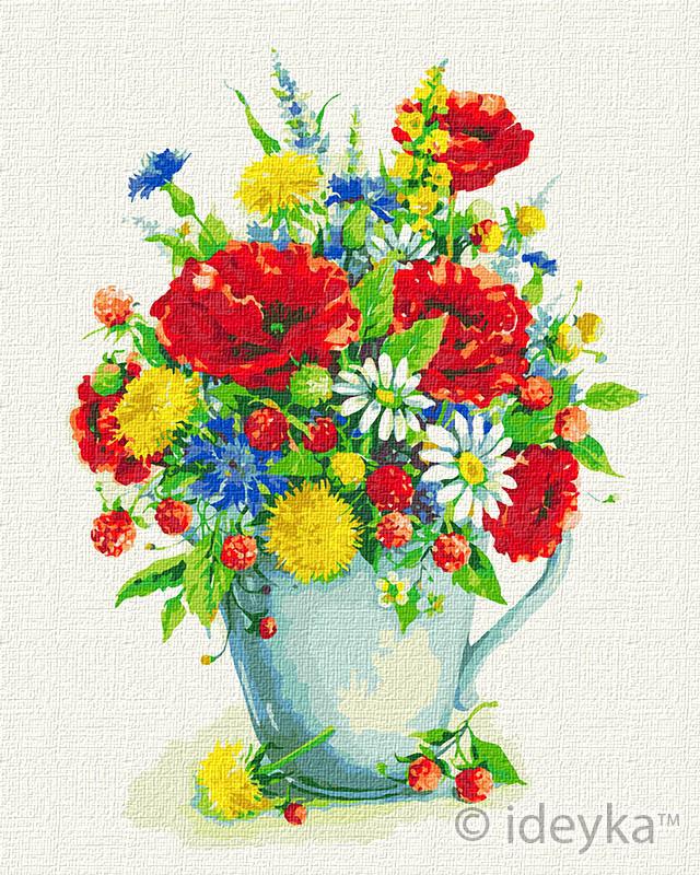 Картина по номерам Идейка Лето в горшке 40x50 см (KH2957)