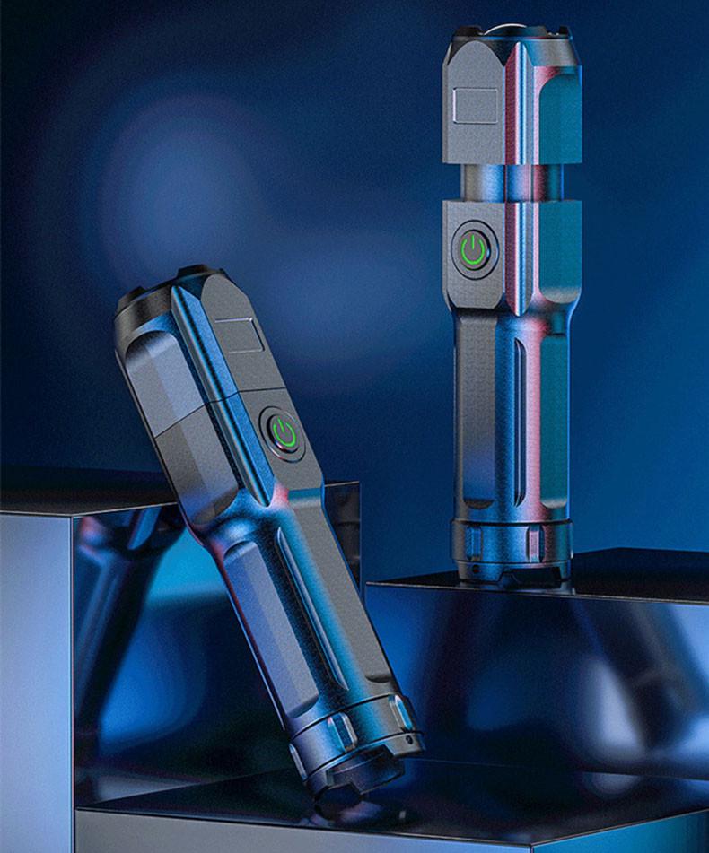 Ручной фонарик телескопический Y00068 - фото 2 Ручной фонарик телескопический Y00068 - фото 2