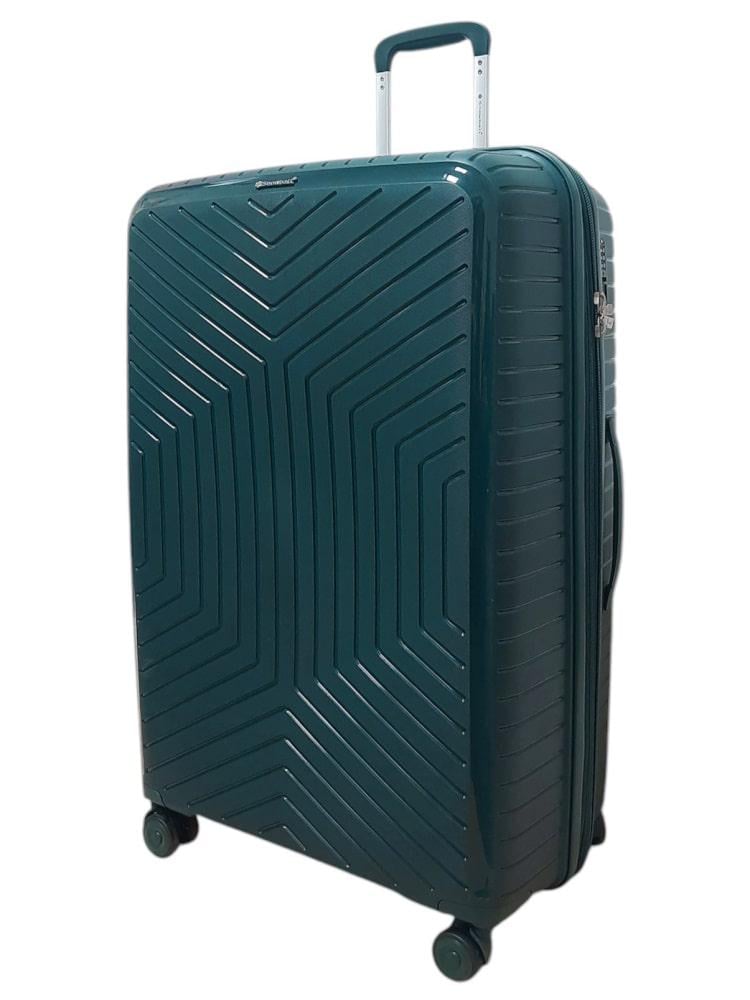 Чемодан Snowball 20103 L Темно-зеленый (31706946)