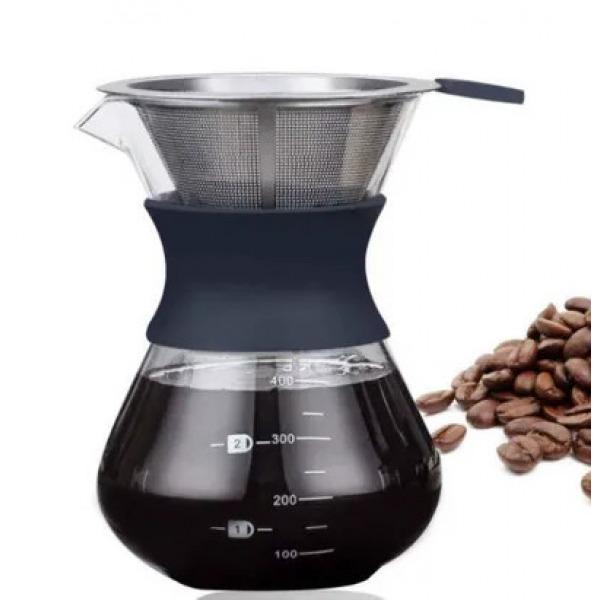 Кавоварка крапельна Frico із багаторазовим сталевим фільтром 200 мл Чорний (336А) - фото 2 Кавоварка крапельна Frico із багаторазовим сталевим фільтром 200 мл Чорний (336А) - фото 2