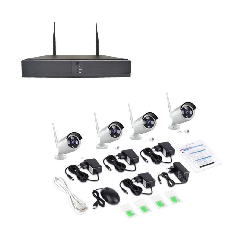 Комплект WiFi IP відеоспостереження DVR 5G 8806IL3-4 KIT 4ch на 4 камери з реєстратором