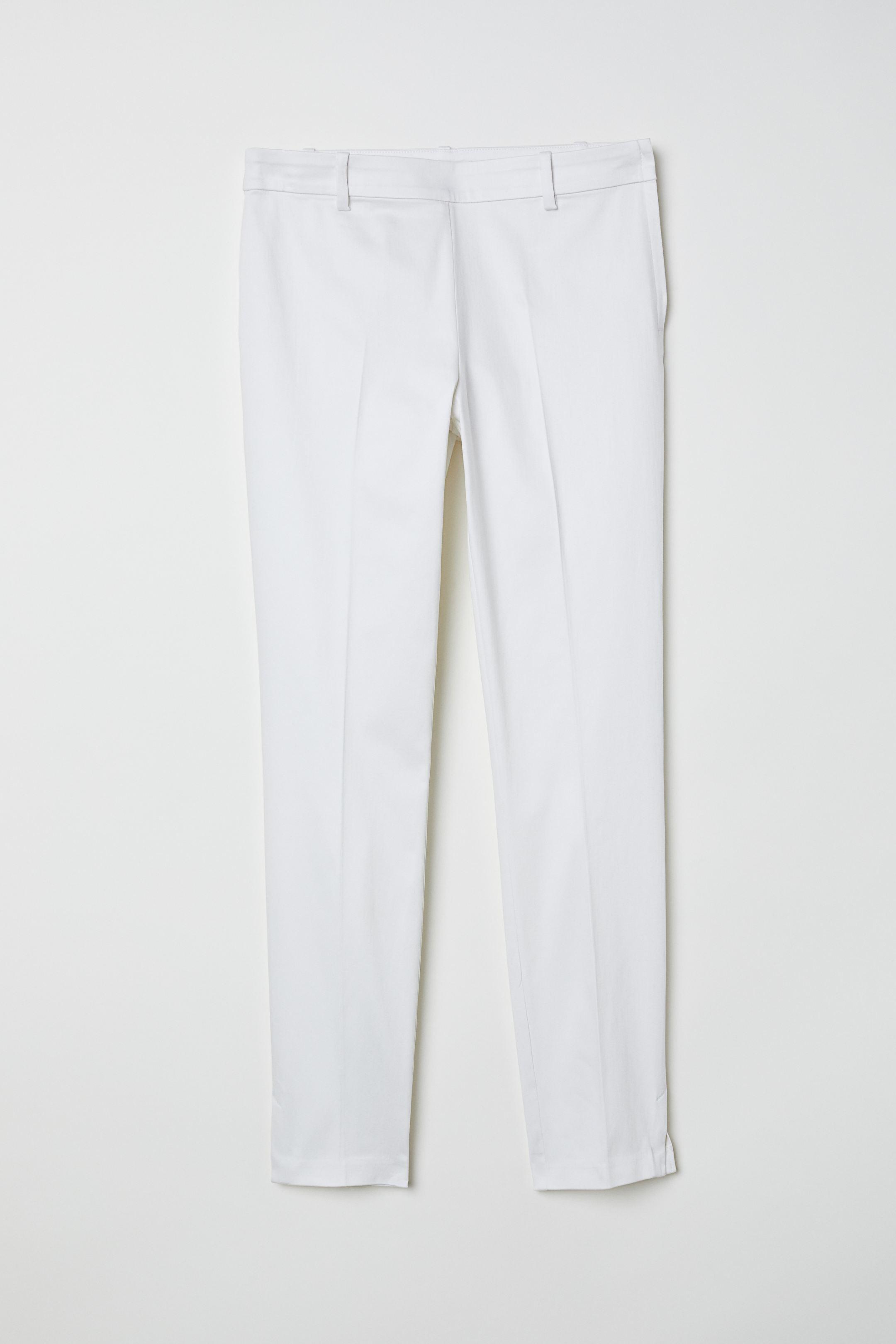 Брюки H&M р. 34 Белый (5737167)
