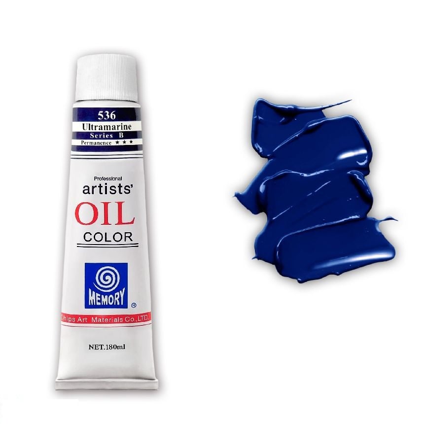Краска масляная Memory professional 180 мл Ультрамарин