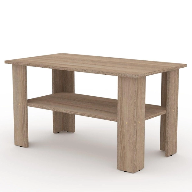 Стіл журнальний мадрид-2 Компаніт 90х50х50 см Дуб сонома