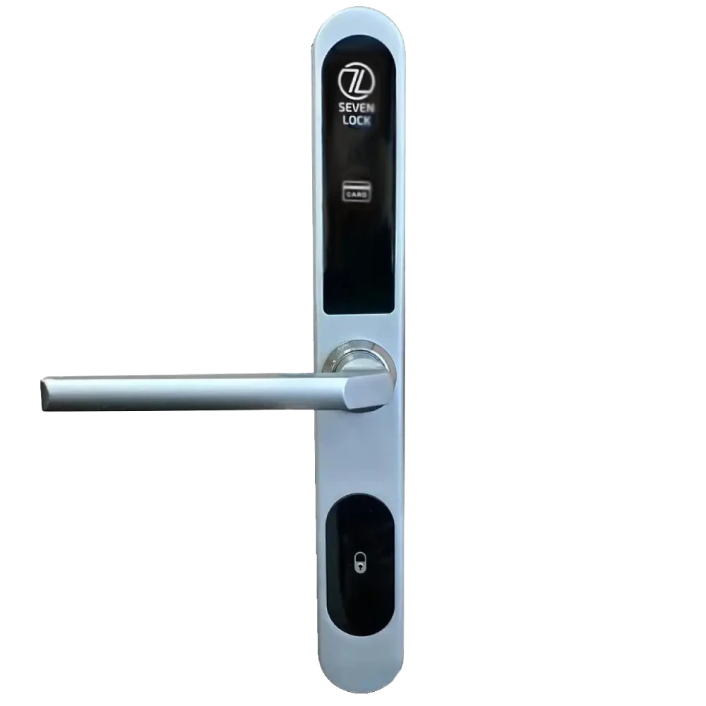 Электронный дверной замок с беспроводным интерфейсом SEVEN LOCK SL 7737 RFID EM-Marin Silver (4e254f90)