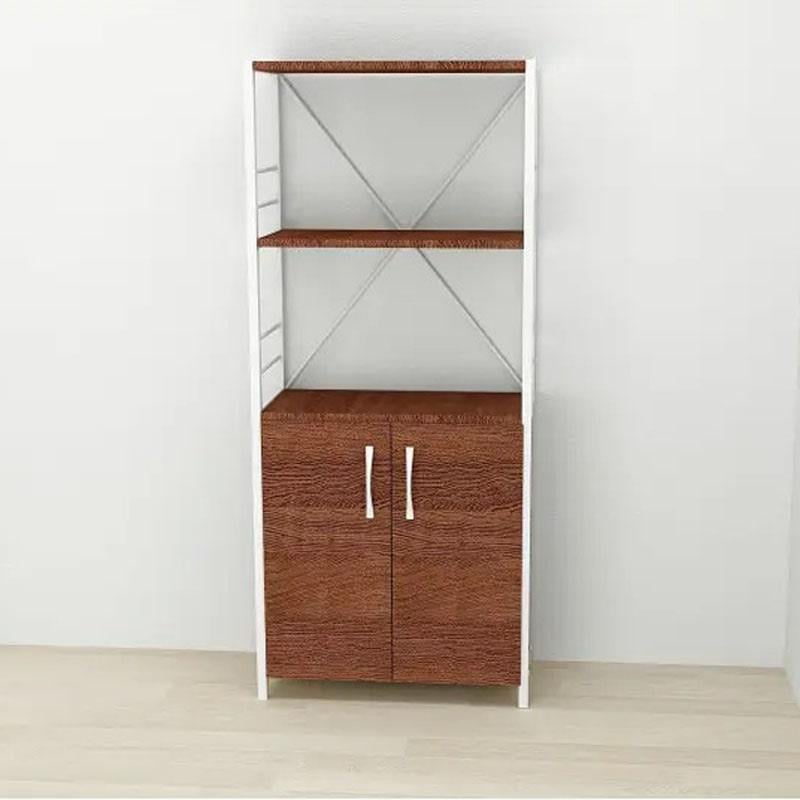 Этажерка Ferrum-decor Коннект 3/60 с тумбой ДСП 144x60x28 см Белый/Венге (FRD-105532) Этажерка Ferrum-decor Коннект 3/60 с тумбой ДСП 144x60x28 см Белый/Венге (FRD-105532)