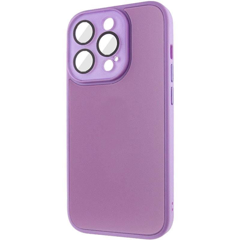 Протиударний Чохол TPU+Glass Sapphire Midnight для Apple iPhone 12 Pro (6.1") Бузковий / Lilac - фото 3