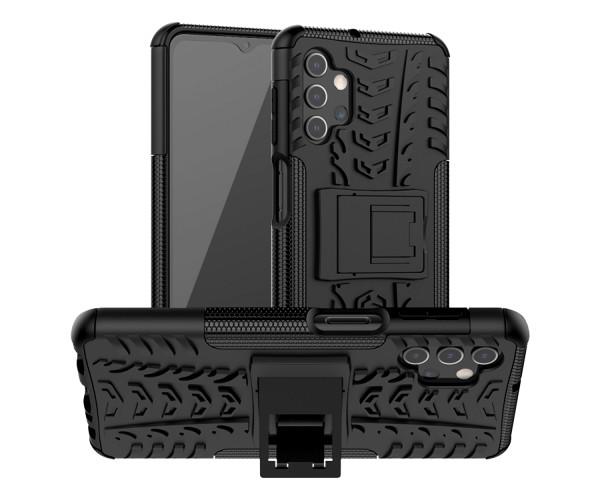 Бронированный чехол Armored Case для Samsung Galaxy A32 5G Черный