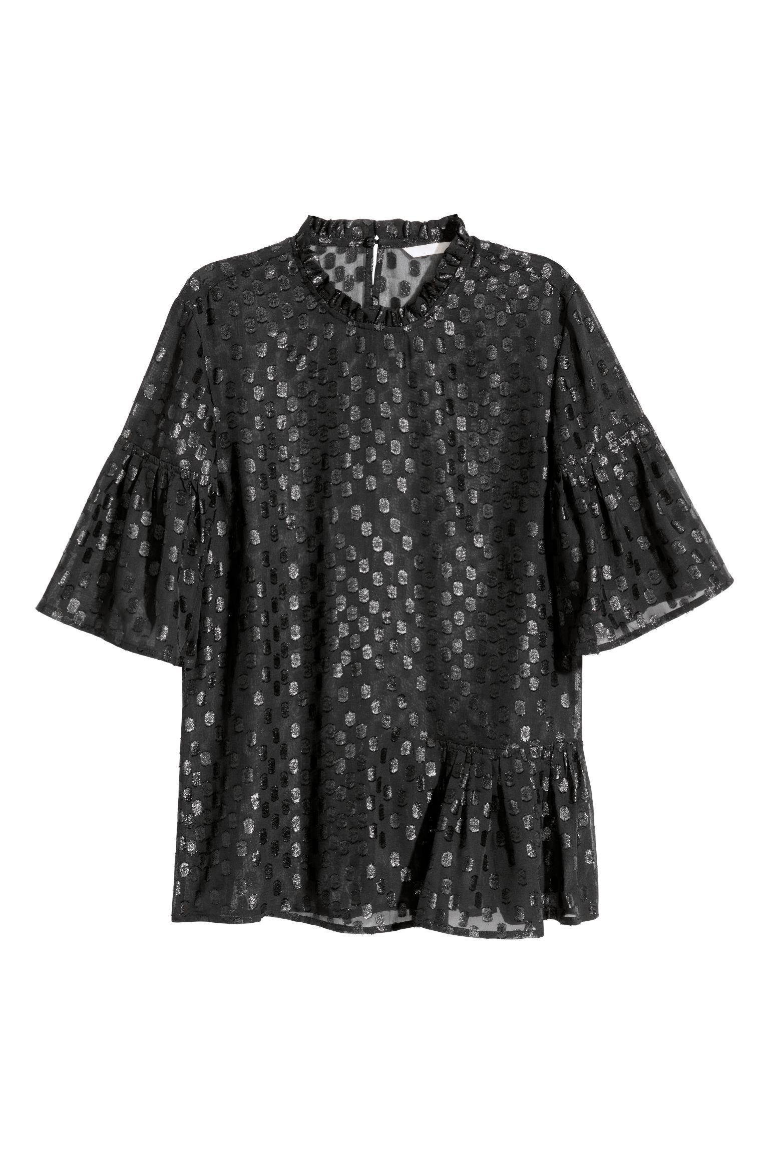 Блуза H&M р. 36 Черный (30105484796) Блуза H&M р. 36 Черный (30105484796)