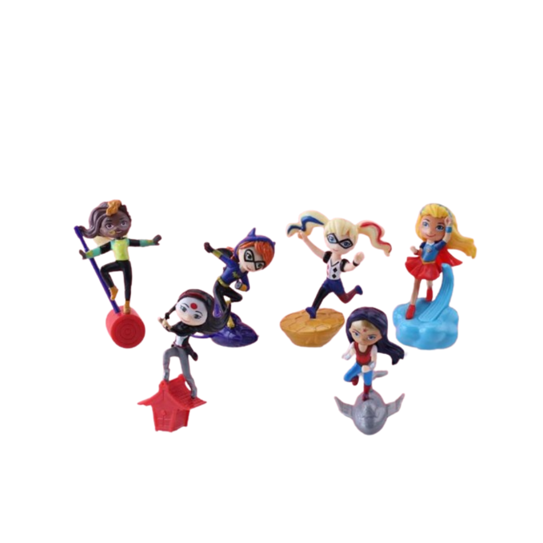 Фигурка DC Super Hero Girls 6 шт. 9 см (9284925)