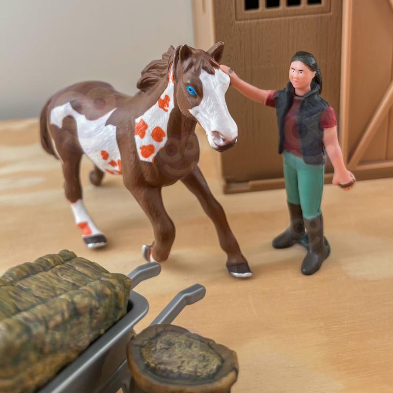 Набор фигурок животных на ферме Счастливая ферма Woopie 56577 10 эл. (56577) - фото 5