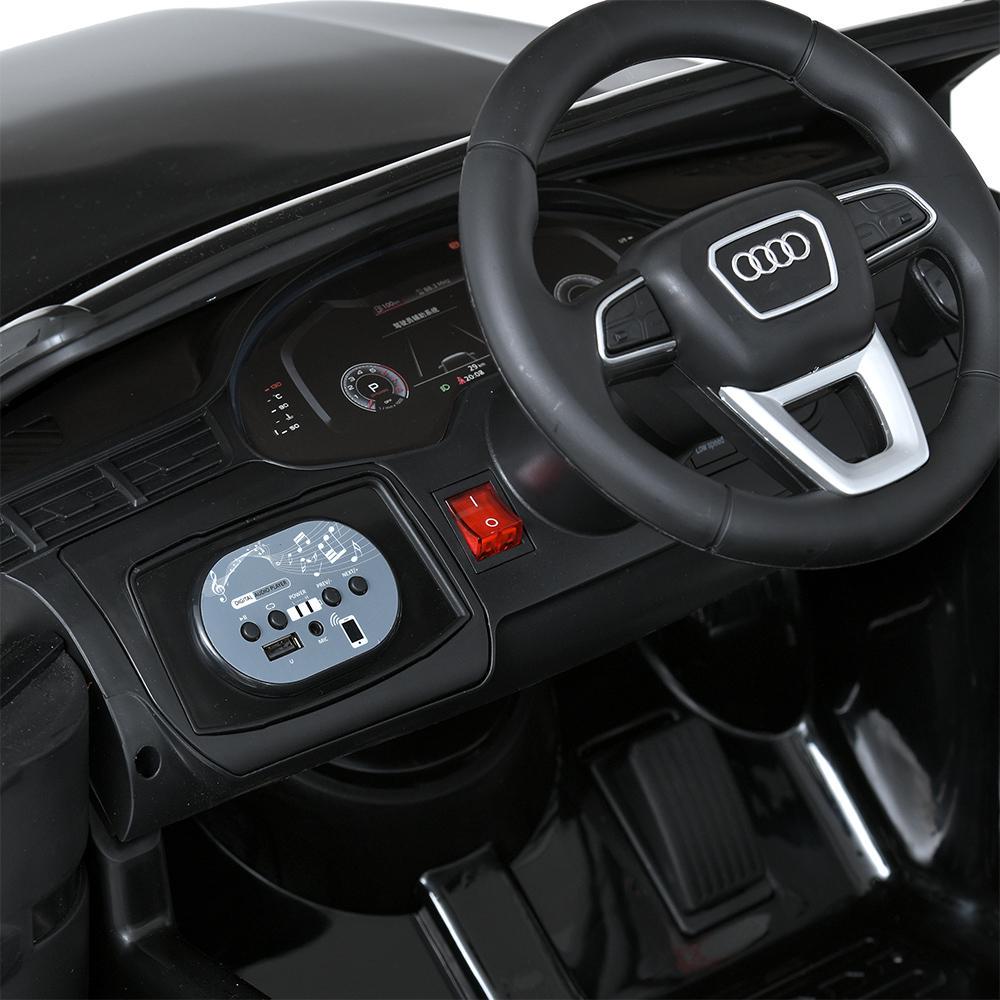 Дитячий електромобіль Bambi джип Audi Q7 M 5796EBLR Чорний - фото 6 Дитячий електромобіль Bambi джип Audi Q7 M 5796EBLR Чорний - фото 6