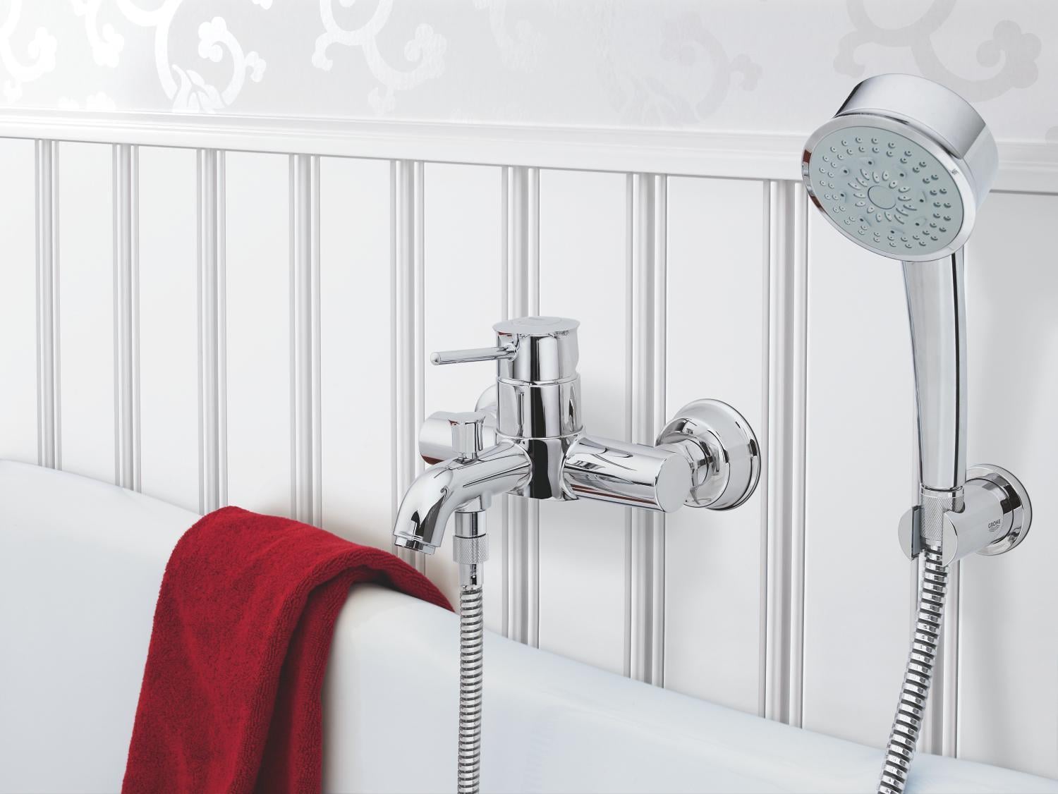 Смеситель для ванны Grohe BauClassic (32865000) Смеситель для ванны Grohe BauClassic (32865000)