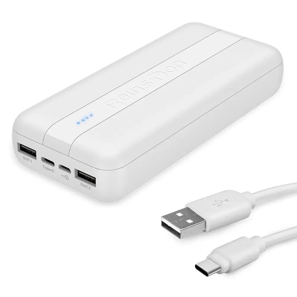 Повербанк Reinston 20000 mAh White (EPB028) Повербанк Reinston 20000 mAh White (EPB028)