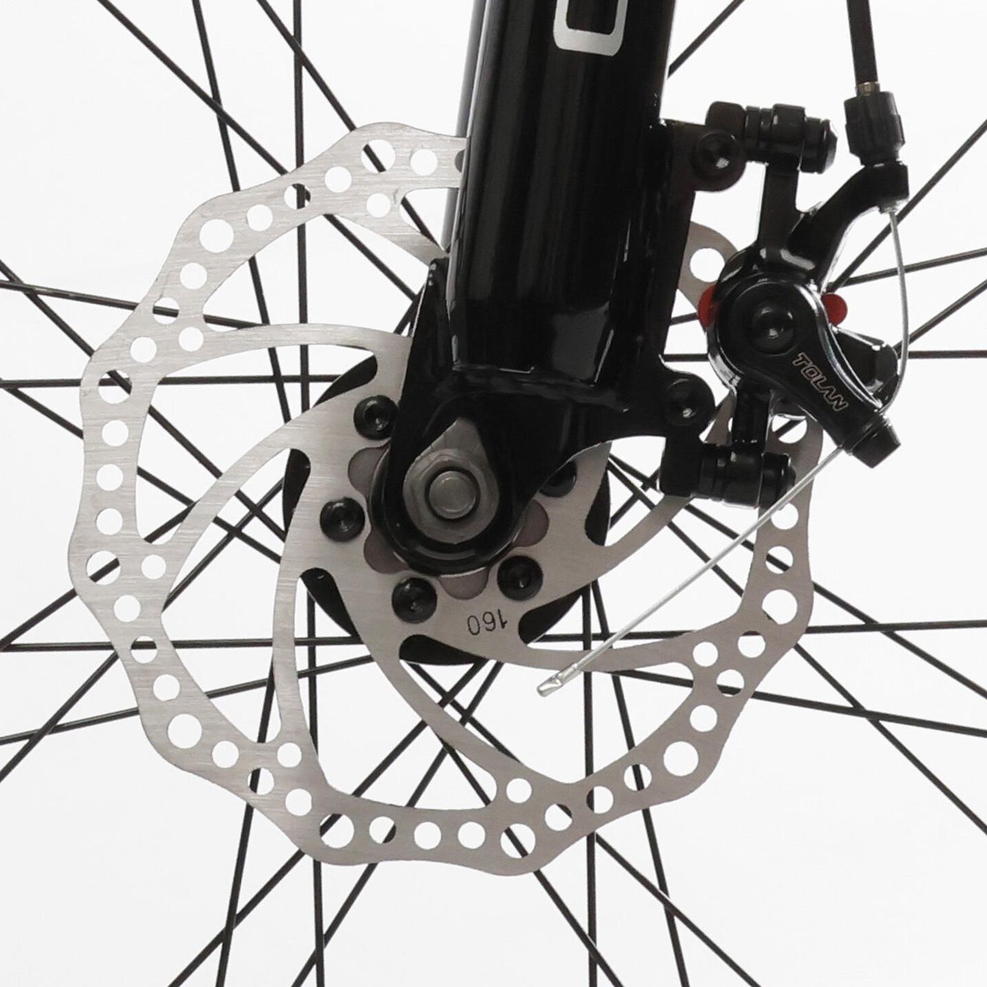 Велосипед горный Corso Nitro 29" оборудование Saiguan рама 21" Черно-красный - фото 5