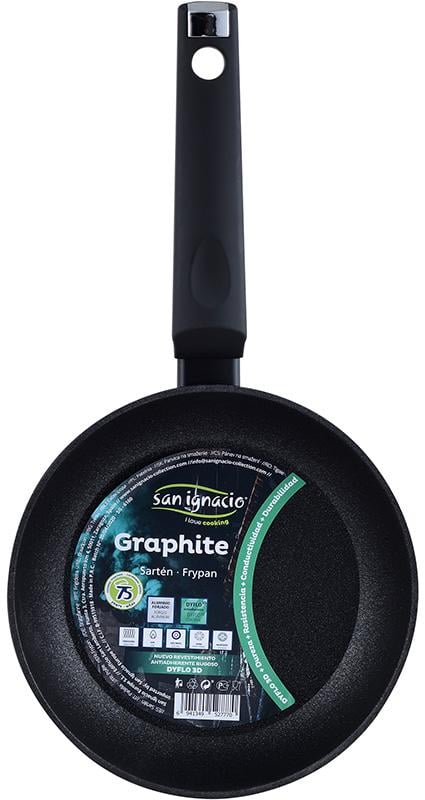 Сковорода San Ignacio Graphite Ø 24 см индукционная с антипригарным покрытием (SG-6163)