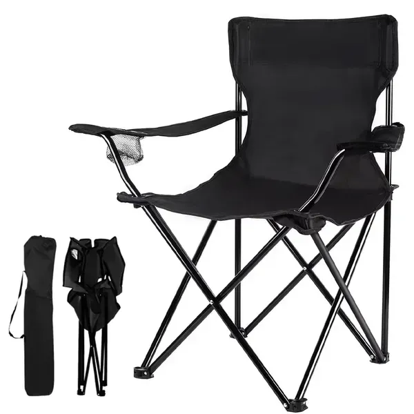 Крісло туристичне Павук A10black розкладне 80х50 см Чорний (25111140) - фото 2 Крісло туристичне Павук A10black розкладне 80х50 см Чорний (25111140) - фото 2