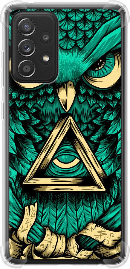 Чохол на Samsung Galaxy A52s 5G A528B Сова Арт-тату (3971sp-2583-42517)