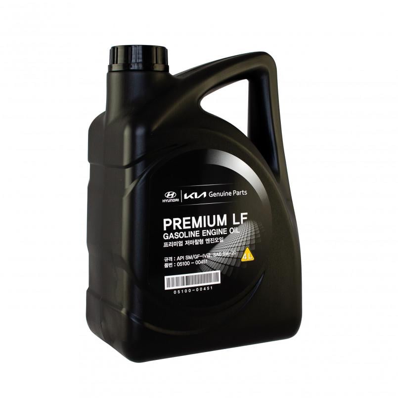 Моторное масло MOBIS Hyundai/KIA Premium LF Gasoline 5W-20 4 л