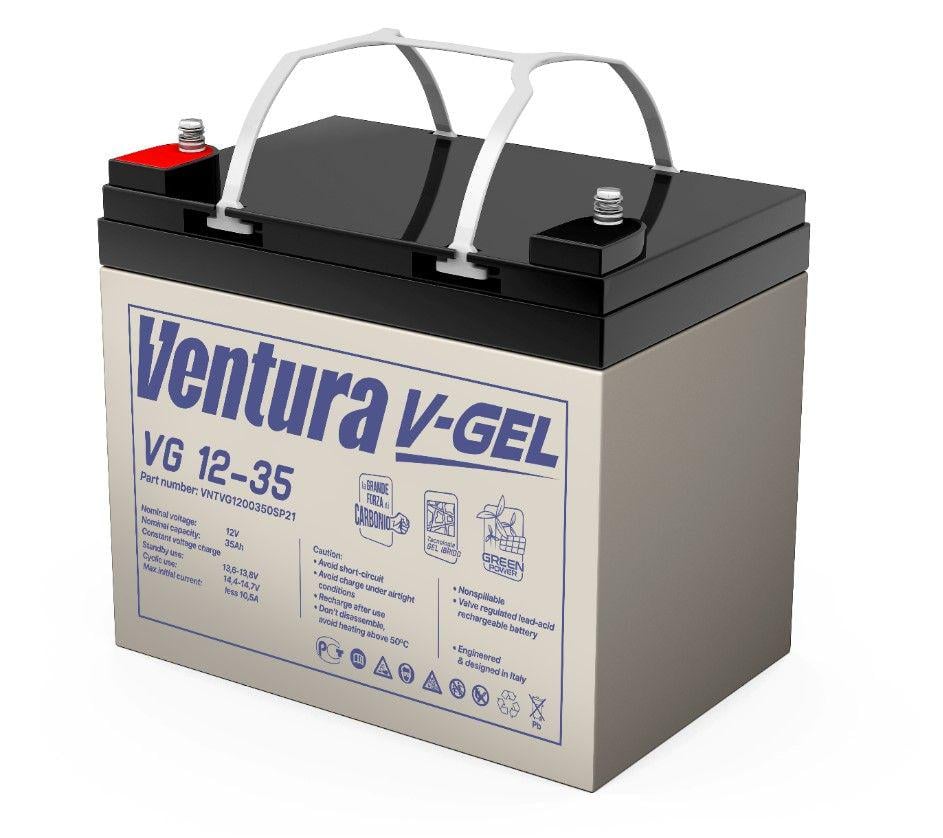 Акумулятор для ДБЖ Ventura VG 12-35 V-Gel 12В 35 Аг (20645094)