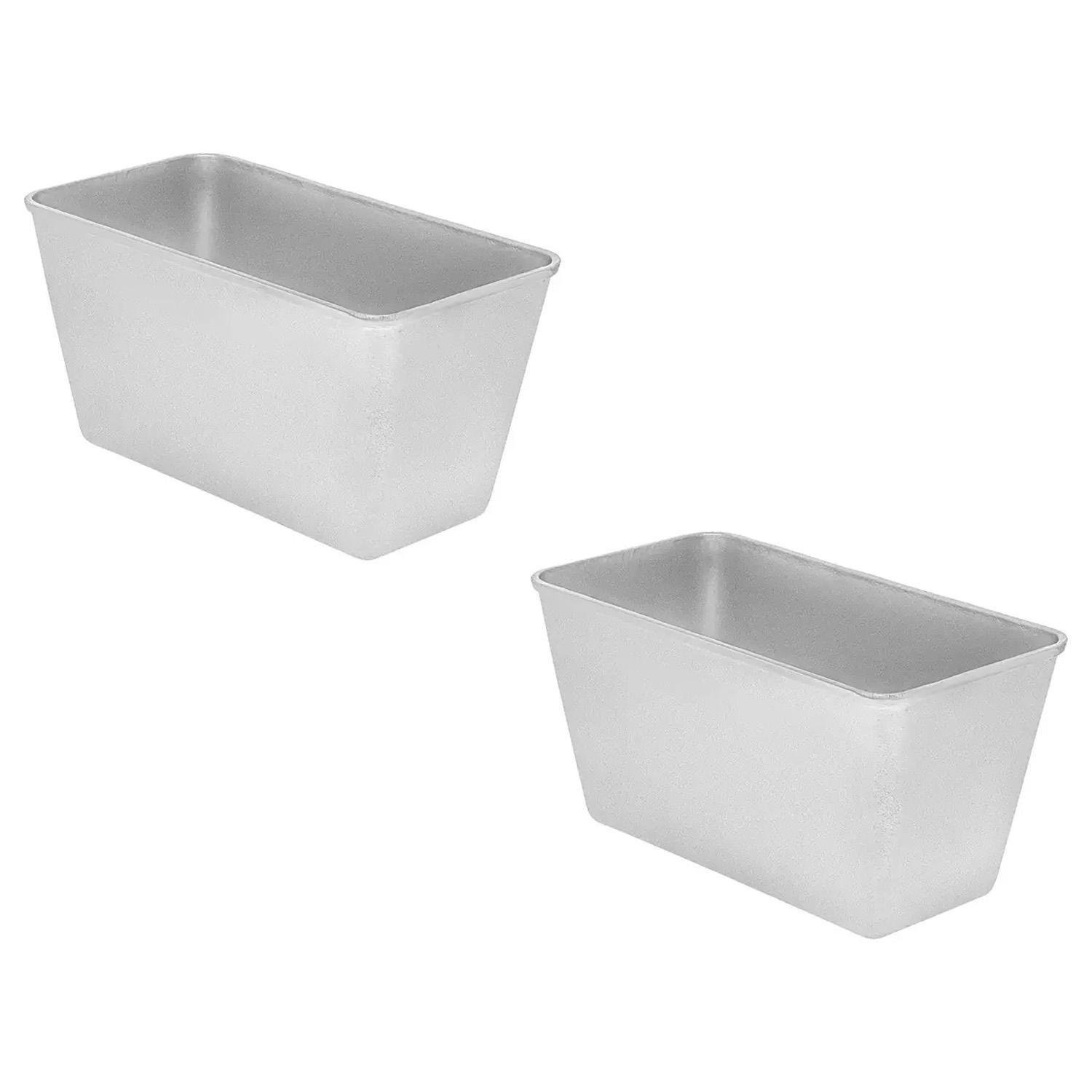 Форма для випікання хліба Л7 №2 алюміній 22х11х11,5 см (86430) Форма для випікання хліба Л7 №2 алюміній 22х11х11,5 см (86430)