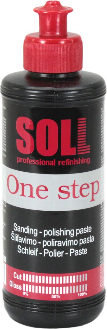 Паста для полировки кузова SOLL SPP-250 One step250 г (0102548)