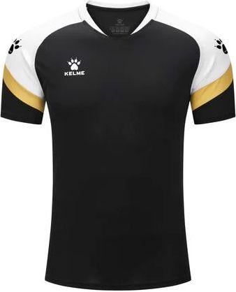 Футболка KELME BRAVO 7351TX1092.9003 14 лет XS Черно-белый