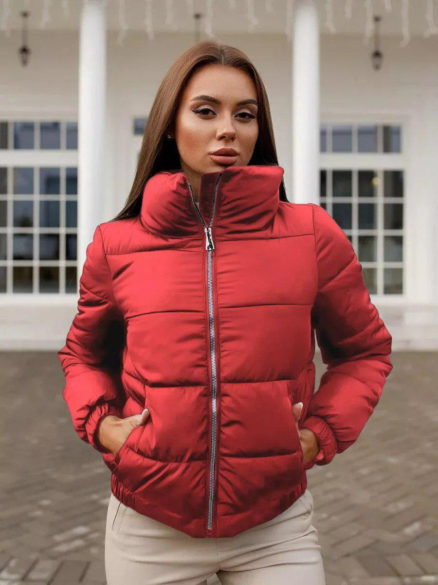 Куртка женская Fashions Olly р. 58-60 Красный (005/1-бр-гр)