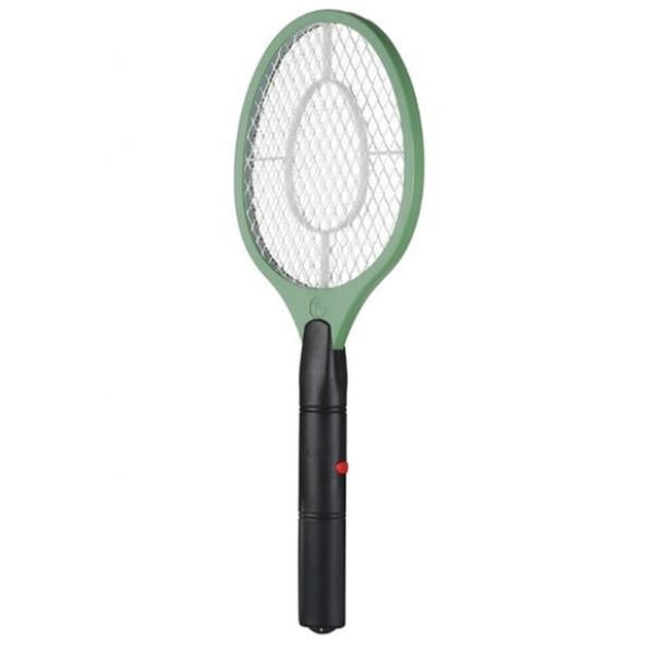 Електромухобійка Rechargeable Mosquito-hitting Swatter на акумуляторі Зелений (8701/2) - фото 5