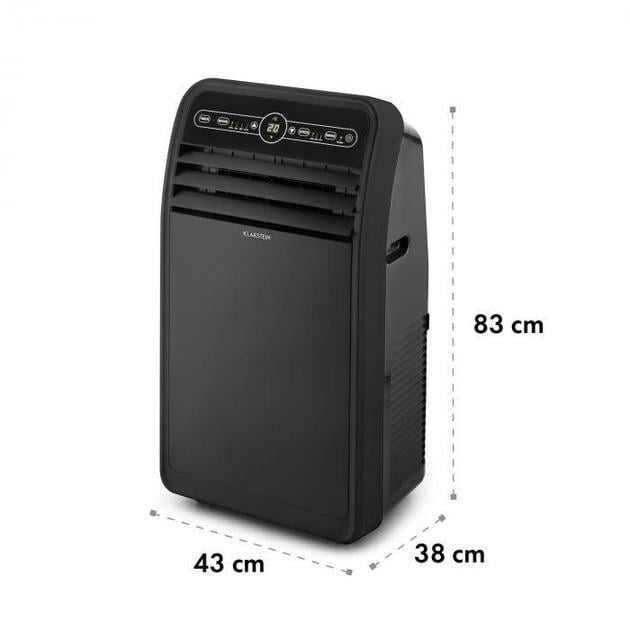 Кондиционер мобильный KLARSTEIN New York 7000BTU Metrobreeze с функцией спящего режима и индикатором уровня воды (10034681) - фото 4