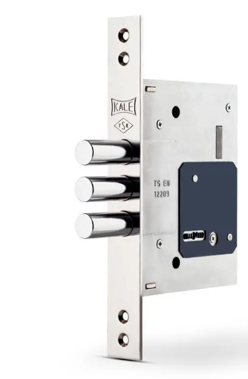 Замок сувальдный Kale 257L 5 ключей бексет 60 мм без ответной планки Хром (1714415945)