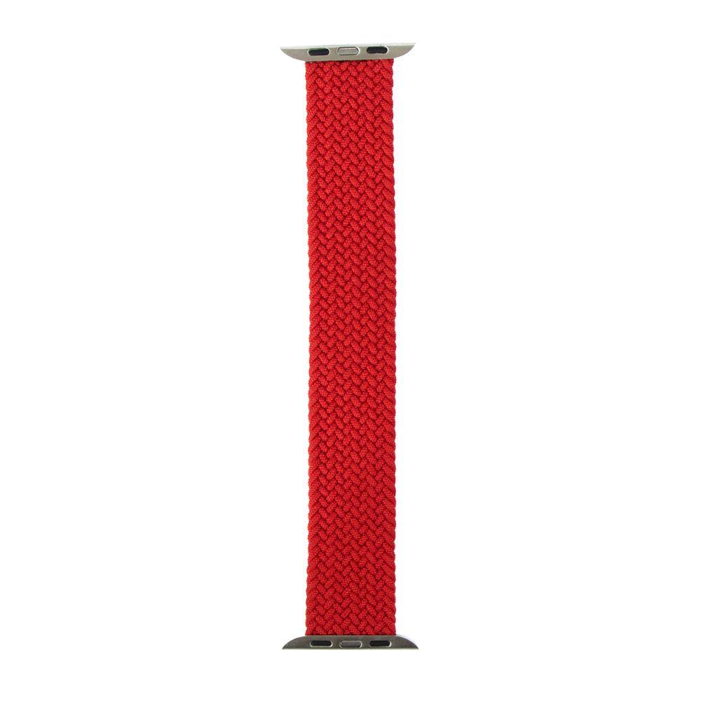 Ремешок Braided Solo Loop Band для Apple Watch 42 мм/44 мм/45 мм Size M 149 мм Красный Ремешок Braided Solo Loop Band для Apple Watch 42 мм/44 мм/45 мм Size M 149 мм Красный