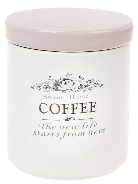 Банка керамическая Sweet Home COFFEE для хранения 750 мл (2520599430)